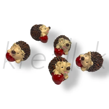 Süni almával apró dekor