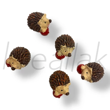 Süni almával apró dekor