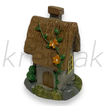 Szürke házikó dekor