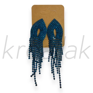 Fülbevaló - Kék köves fülbevaló