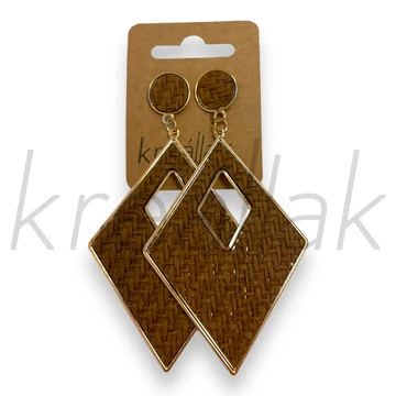 Fülbevaló - Dekoratív geometrikus fülbevaló