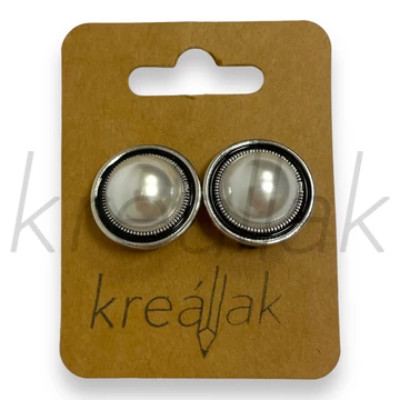 Fülbevaló - Ezüst klipszes fülbevaló