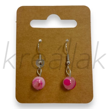 Fülbevaló - Achát fülbevaló