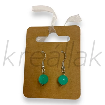 Fülbevaló - Jáde ásvány fülbevaló