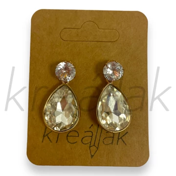 Fülbevaló - Nagy köves fülbevaló