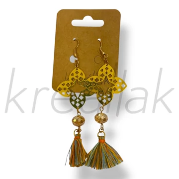 Arany bojtos fülbevaló