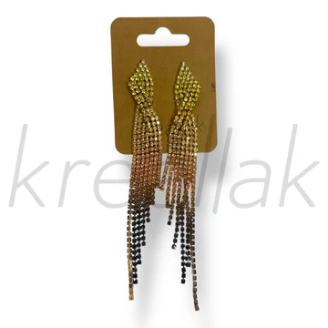 Bronz luxus bojt fülbevaló