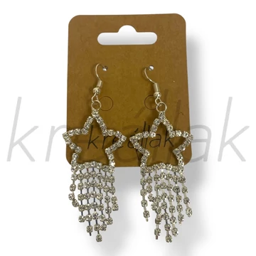 Csillag köves fülbevaló