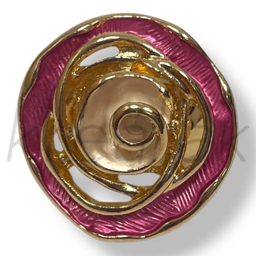 Pink virág gyűrű