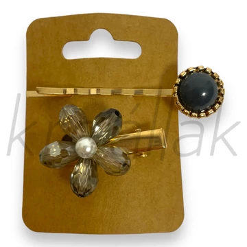 Hajcsat - Szett hajbavlaó szürke