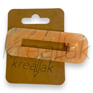 Hajcsipesz - Barack plasztik hajcsipesz