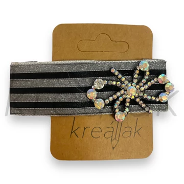 Hajcsat - Fekete csíkos hajcsat