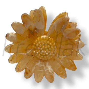 Sárga margaréta hajcsat