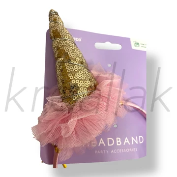 Flitteres egyszarvú hajpánt