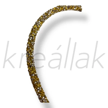 Arany apró köves hajpánt 