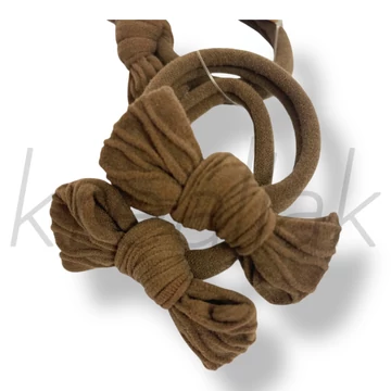 Barna masni hajgumi szett 