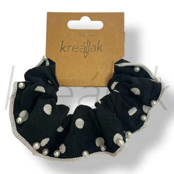 Fekete pöttyös hajgumi 