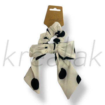 Fehér pöttyös masni hajgumi