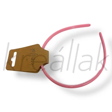 Rózsaszín vékony hajpánt