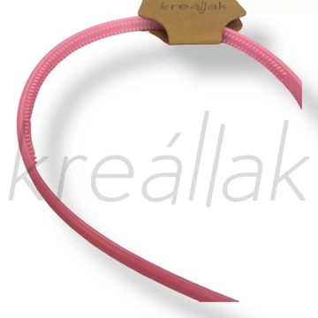 Rózsaszín vékony hajpánt