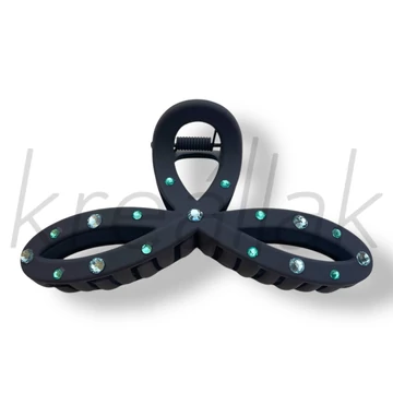 Kék köves masni hajcsat