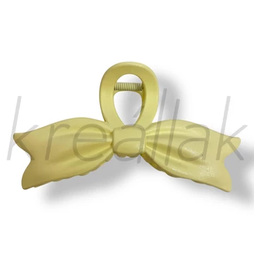 Törtfehér masni hajcsat