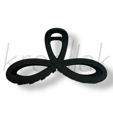 Fekete hurok masni hajcsat