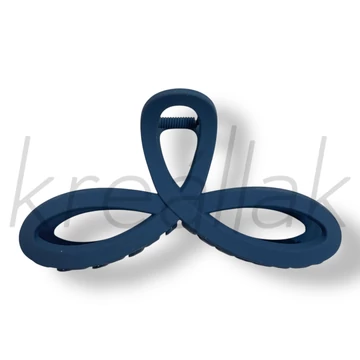 Kobaltkék hurok masni hajcsat