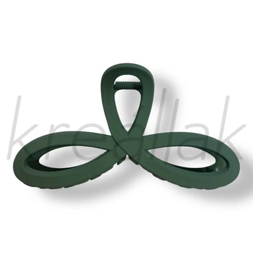 Zöld hurok masni hajcsat