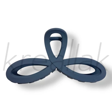 Világoskék hurok masni hajcsat 