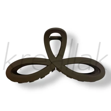 Csokibarna hurok masni hajcsat