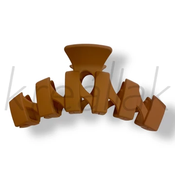 Mályva spirál minta hajcsat 