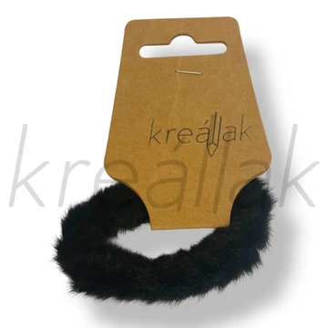 Fekete szőr hajgumi