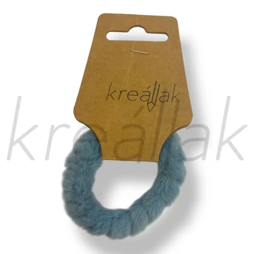 Türkíz szőr hajgumi