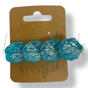 Kék kagylós hajcsipesz 