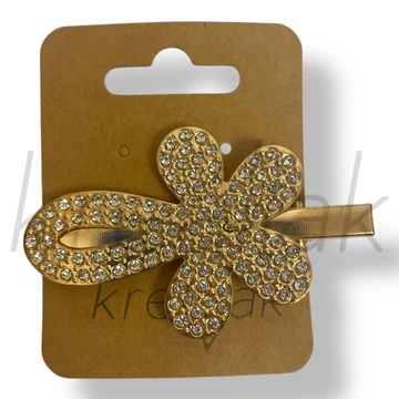 Köves virág hajcsipesz 