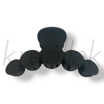 Fekete körös hajcsat