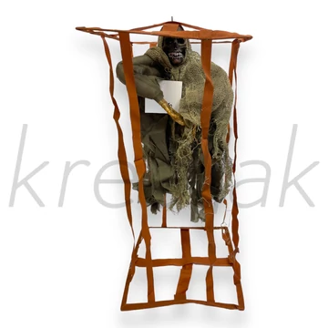 Rémisztő csontváz dekoráció 