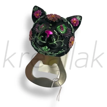 Cicás virágos üvegnyitó