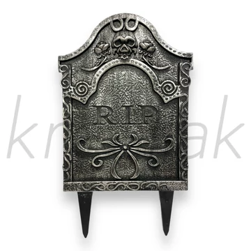 Leszúrható műanyag sírkő