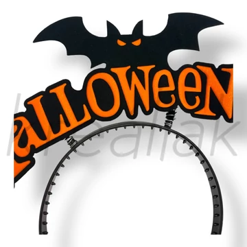 Halloween denevér hajpánt