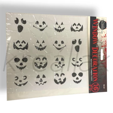 Halloween fólia matrica szett 