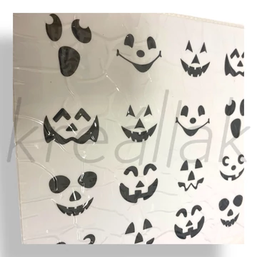 Halloween fólia matrica szett 