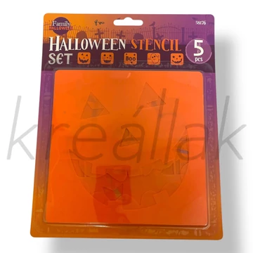 Halloween stencil szett