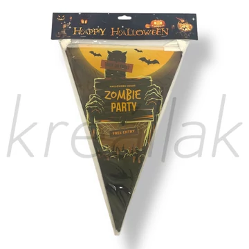 Halloween zászló füzér