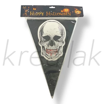 Koponya zászló füzér