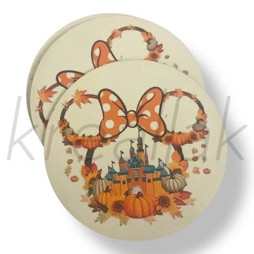 Mesehős ősz fa tábla