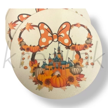 Mesehős ősz fa tábla