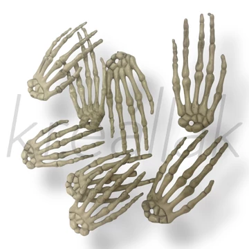 Apró csontváz kezek