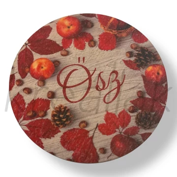 Ősz mintás fa tábla